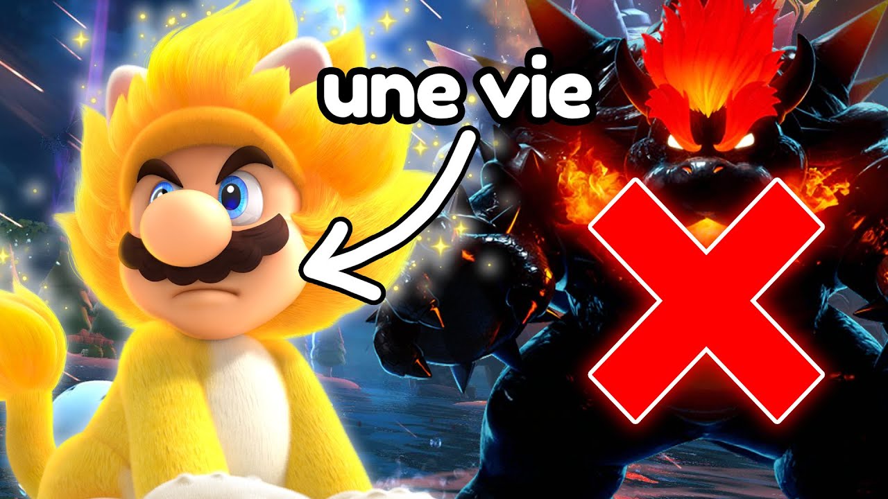 Mario 3D World + Bowser's Fury MAIS sans Mourir (No Death)