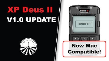 BREAKING! XP Deus 2 update v1.0 has arrived! Update Deus II USING A MAC NATIVELY!