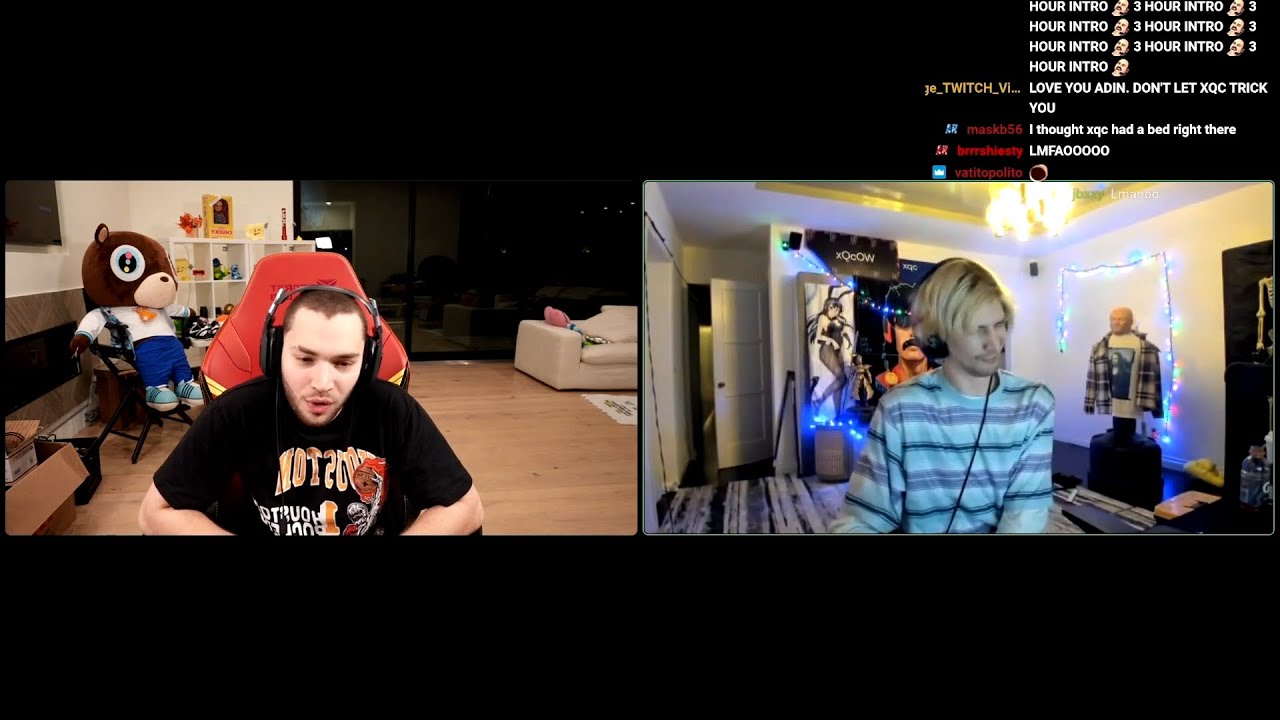 Adin Makes xQc Freakout