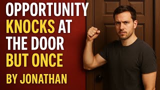 Opportunity knocks at the door but once