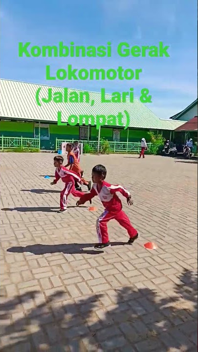 PJOK kls 3,Kombinasi Gerak Lokomotor(Jalan,Lari & Lompat) #lokomotor #olahragapopuler #olahragasehat