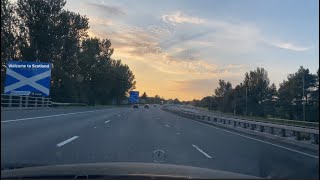 M6 Motorway Uk | M74 Motorway | England To Scotland | Longest Motorway In Uk | Uk Motorways