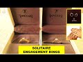 Tanishq solitaire engagement ring  men  women  tanishq diamond solitaire engagementring