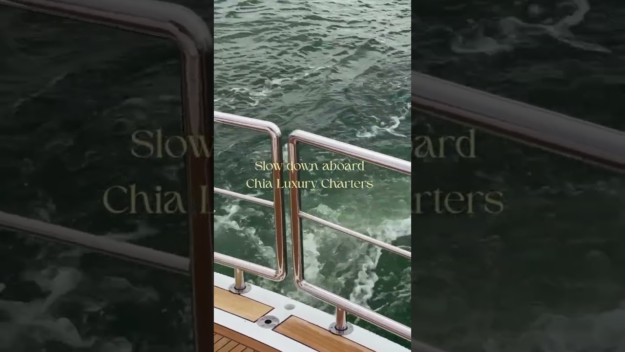 Slow Days Aboard CHIA Luxury Charters on the Gold Coast