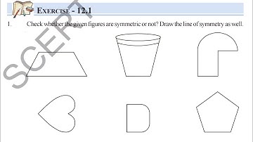 Class 6 | Maths | Chapter -12 | Symmetry | Exercise -12.1 Full Solutions | Telangana State Board |