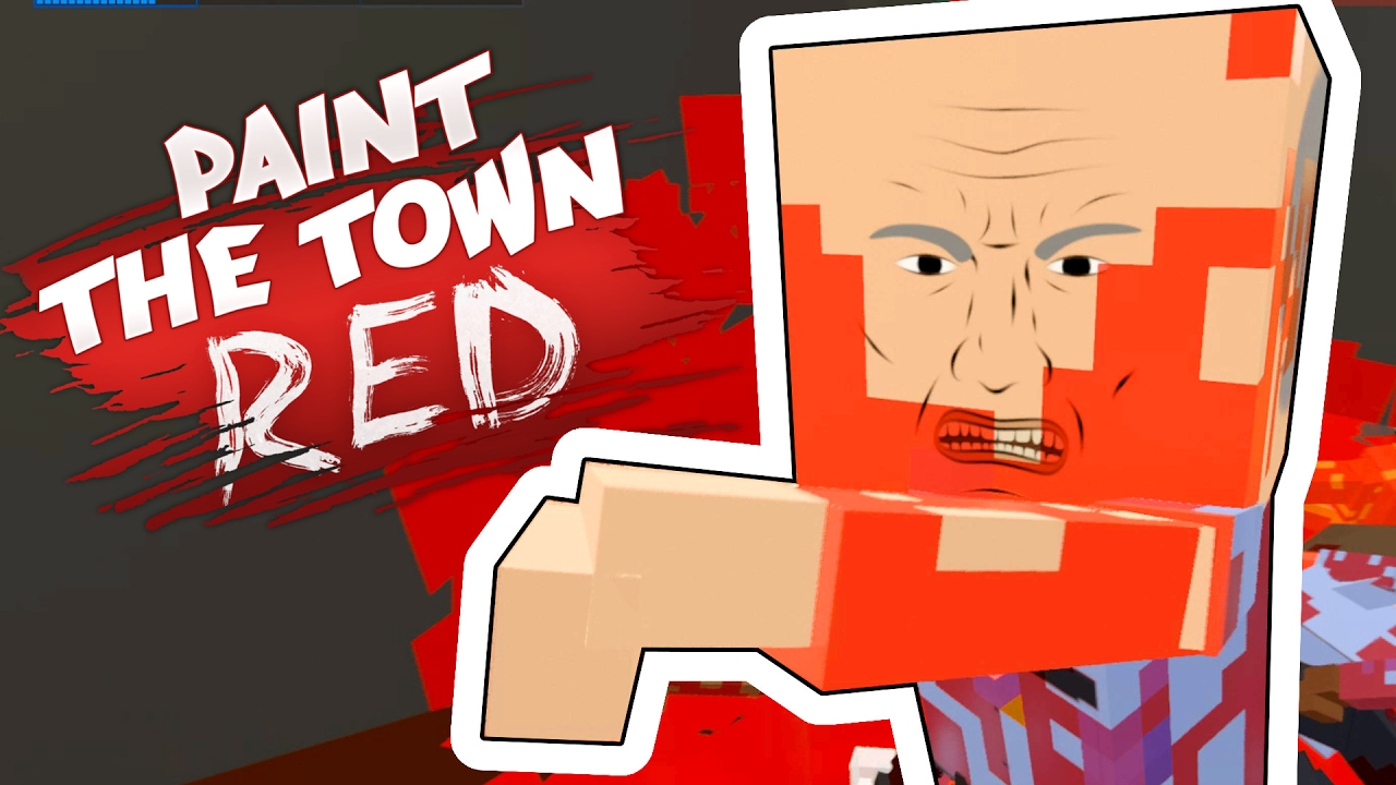 paint the town red game play games