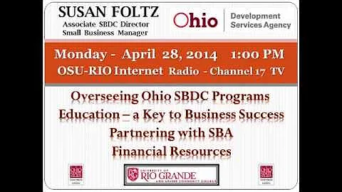 Susan Foltz Special Business Talk April 28 2014 at...