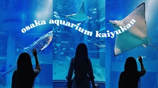 OSAKA AQUARIUM KAIYUKAN TRAVEL VLOG | 日本大阪海游馆 | SHINI LOLA