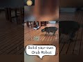 Would my cat hiss again... 🐱🦀#crabrobot #diytoys #funnycats #diyrobot  #woodentoy #stemtoys