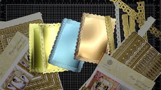 NEW! Anna Griffin 3D Ribbon Frames & Borders Die Sets Review! So Pretty, My Favorites So Far!