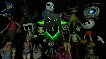 DAGames Medley [SFM] Song Animation!