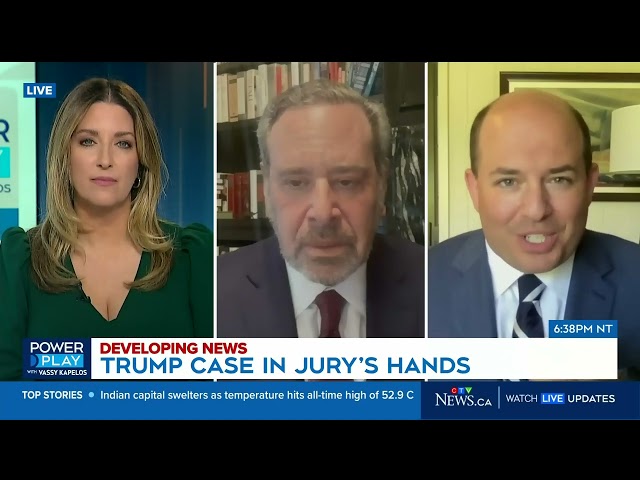 Trump case in the jury's hands. David Frum, Brian Stelter weigh in | Power Play with Vassy Kapelos class=