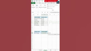 Most Usable Reverse Vlookup in Excel ||#shorts