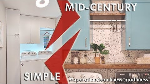 Totally different takes on designing similarly sized laundries | Operation Cleanliness is Godliness