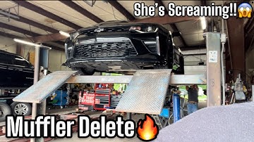 Took My Cammed Camaro SS 6MT To Get Straight Piped With Speed Engineer Headers & Corsa Xpipe‼️