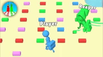 Bridge Race - All Levels GamePlay Android, iOS Part 1 MarsGaming