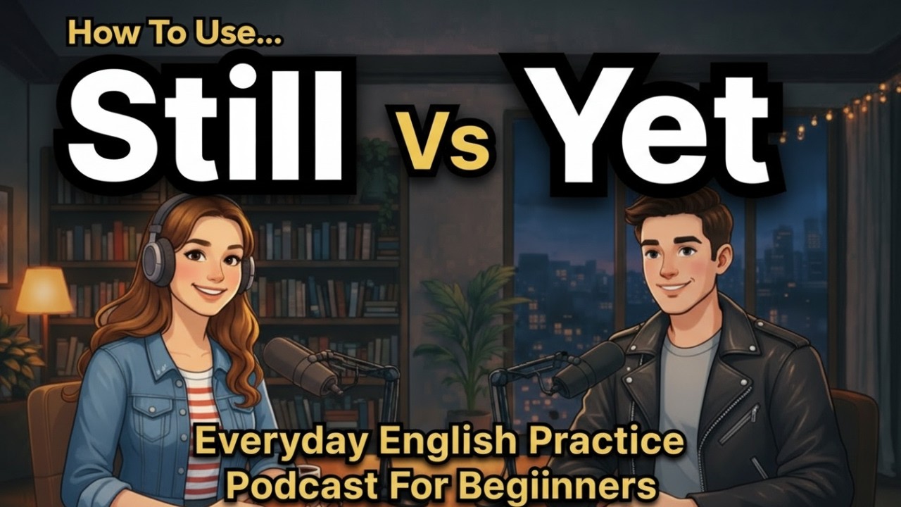 How to Use Still vs Yet in English | Everyday English Practice for Beginners