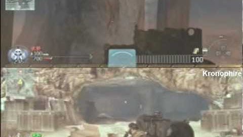 Modern Warfare 2: Split screen gameplay w/ Didacatcis (Part 1/2)