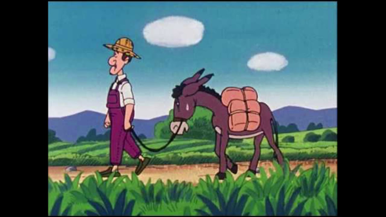EL MERCADER DE SAL Y EL BURRO - YouTube