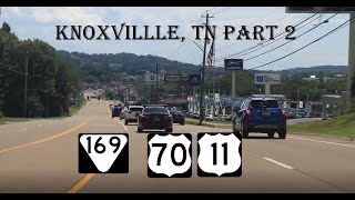 Knoxville Tennessee Driving Tour Part 2 | Kingston Pike