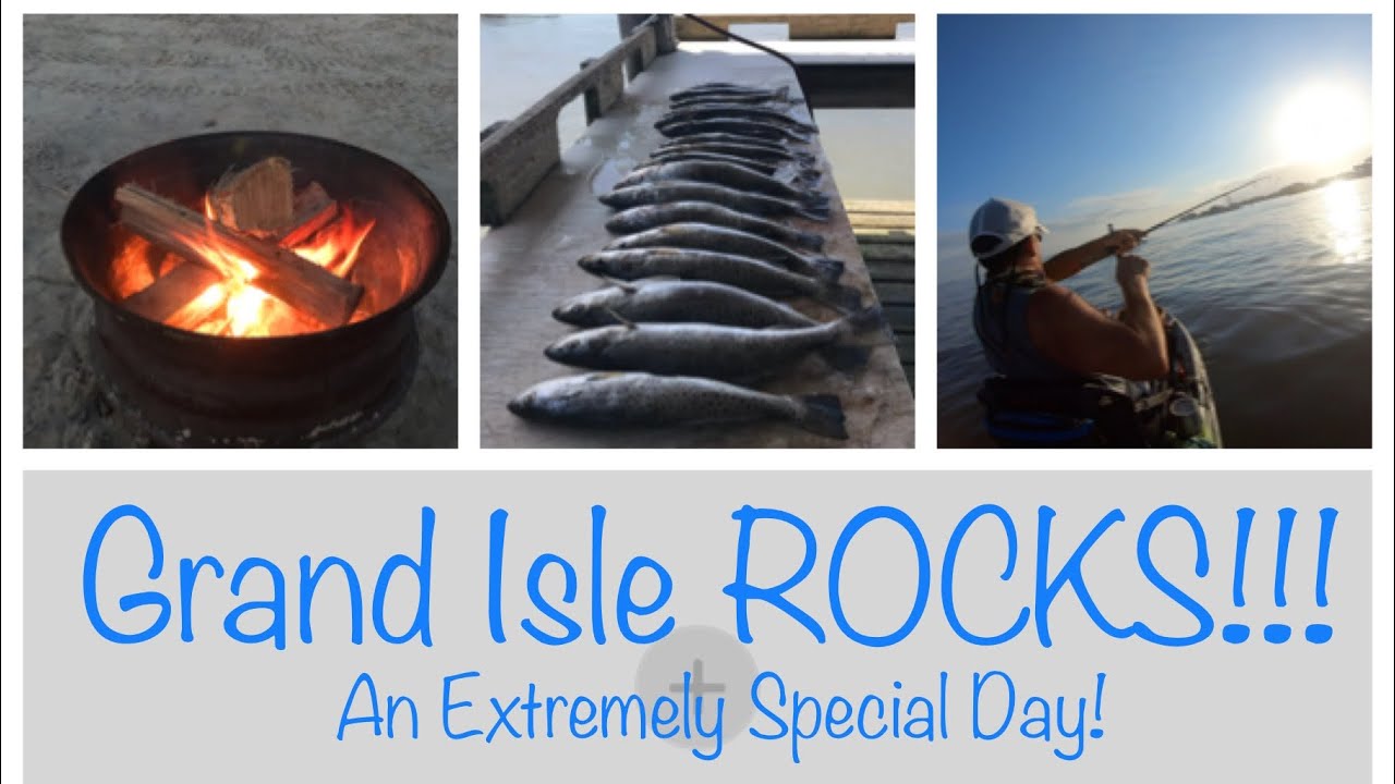 Grand Isle ROCKS!!! Louisiana Speckled Trout Fishing May 27, 2021 YouTube