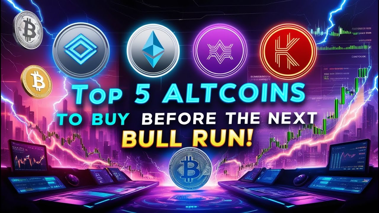 Top 5 Altcoins to Buy Before the Next Bull Run | Crypto Alerts - YouTube