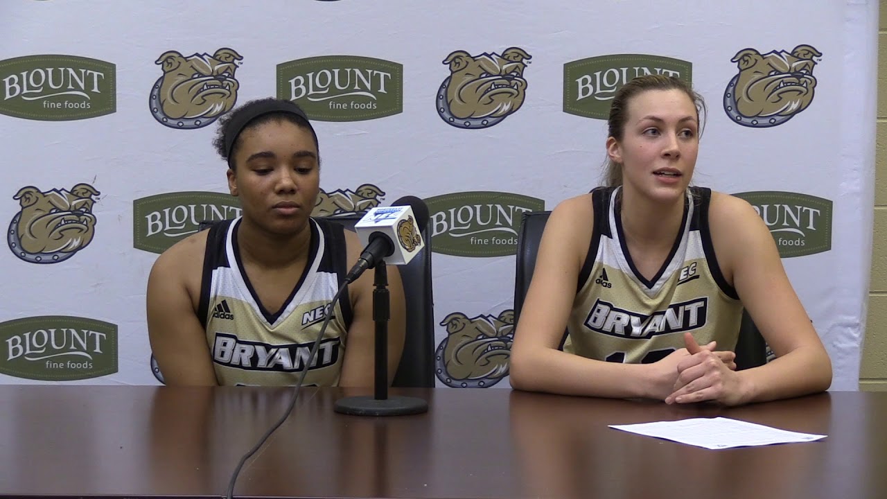 Bryant Women's Basketball Postgame Press Conference January 20 YouTube