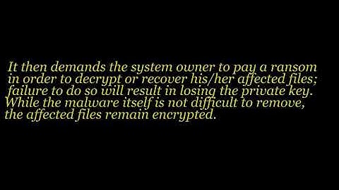 Cryptolocker Ransomware