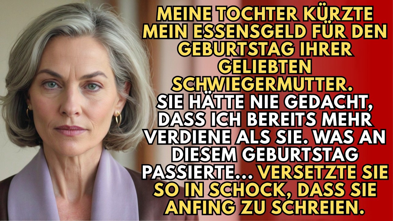 Ich blickte gerade auf mein Altersvorsorgeportfolio, das in einem Monat mehr Rendite abwarf, als meine Tochter in einem ganzen Jahr verdiente, als sie mir sagte, ich müsse den Gürtel enger...
