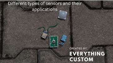 What is a Sensor? Different types of sensors and their applications #sensor