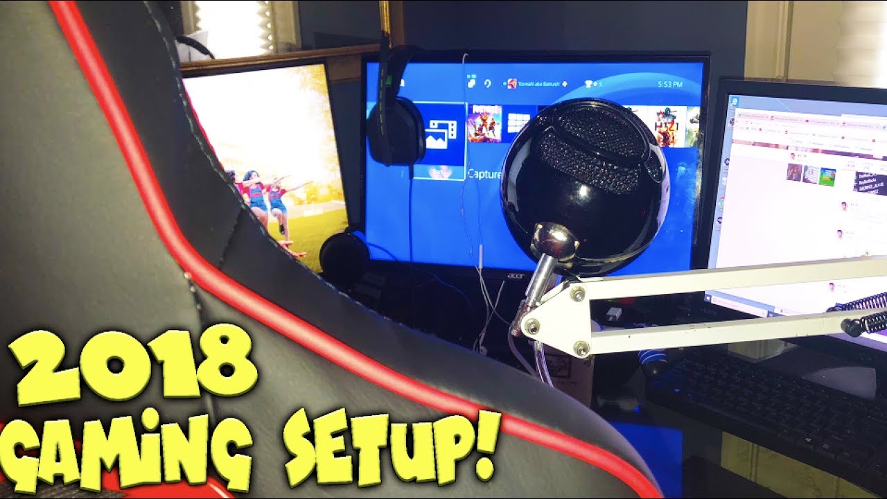 TheKoreanSavage's 2018 Gaming Setup! YouTube
