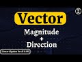 Vector | Transpose of a Vector | Vector Fundamentals | Explained