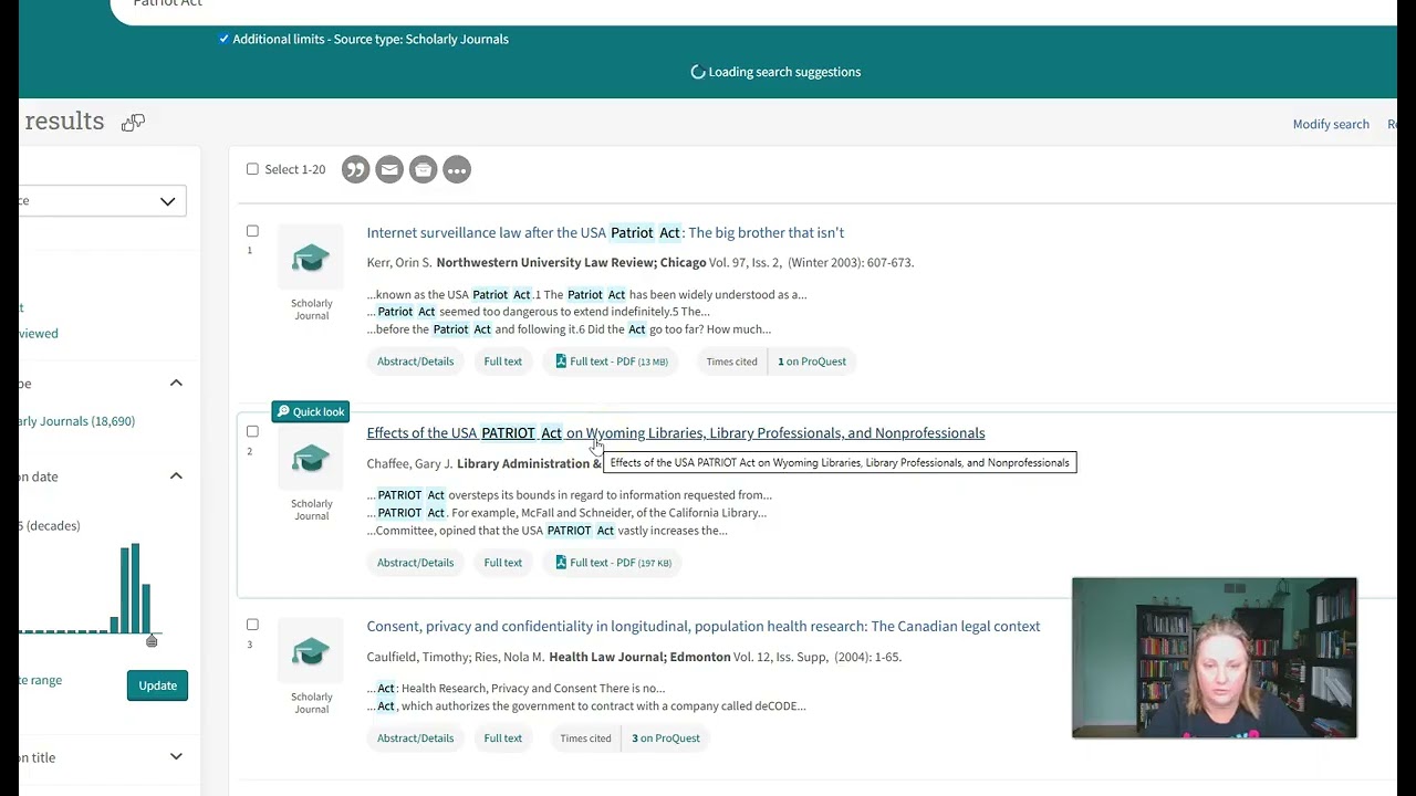 Conducting Research at RACC