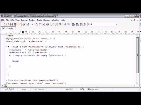 Beginner PHP Tutorial   153   SQL Injection Part 3   YouTube