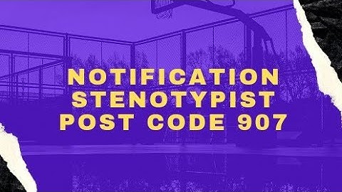 2 Notification Hpssc||Stenotypist||post code -907 #hpssc ,#hpsssb ,#hpsssbhamirpur