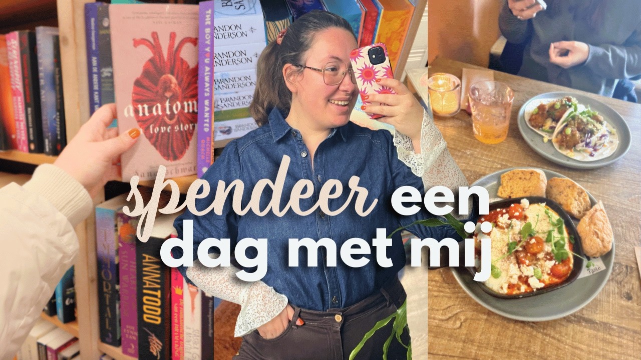 Spendeer een dag met mij 💕 try-on shoplog, naar Leiden, glutenvrije hotspot & pakketje unboxen