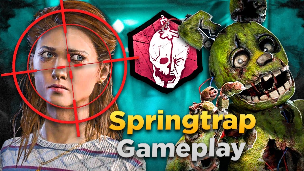 SPRINGTRAP İLE KESKİN NİŞANCI GİBİ BALTA FIRLATIYORUZ - Dead by Daylight TÜRKÇE