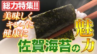 総力特集！！佐賀海苔の魅力に迫る！