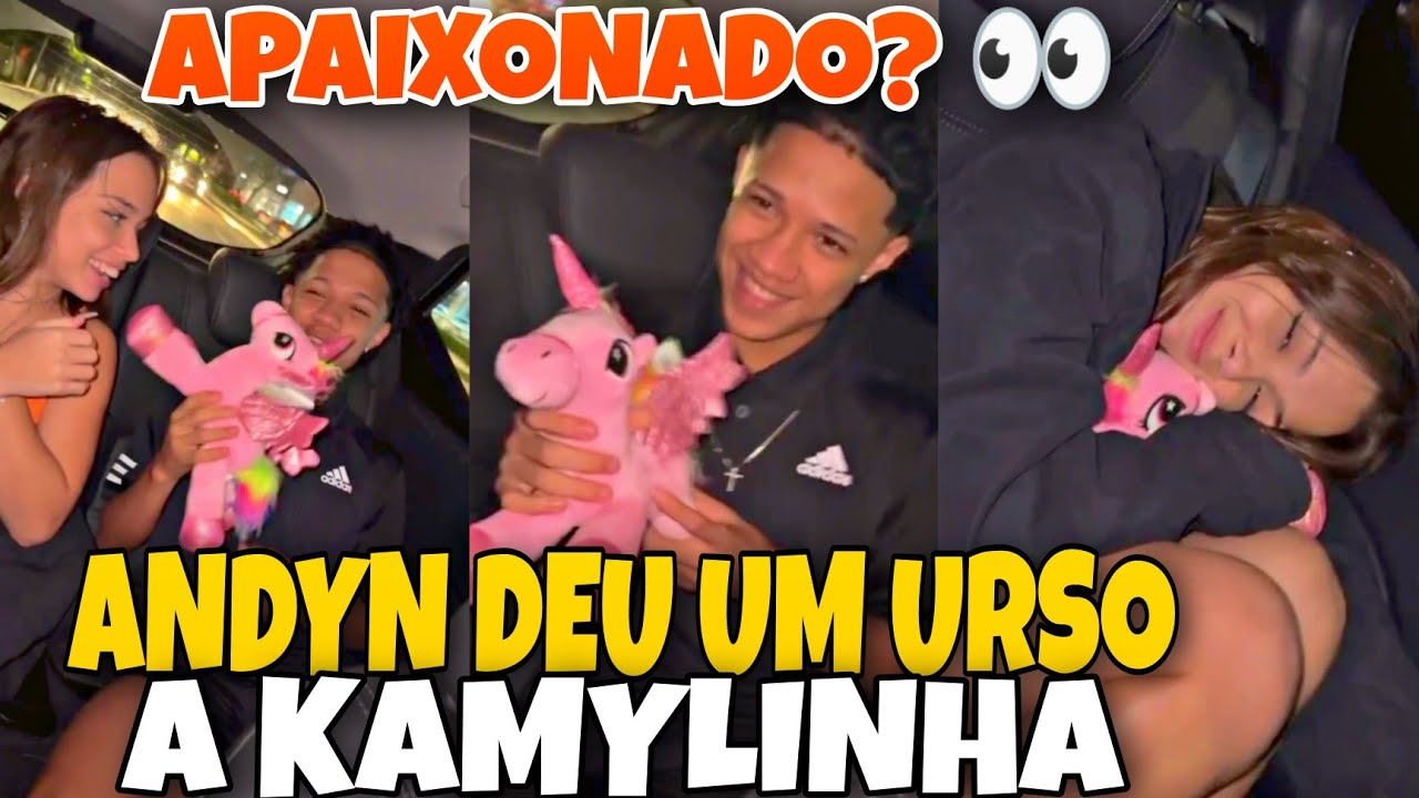 BABADO! ANDYN DEU UM URSO DE PELÚCIA PARA KAMYLINHA+ SERÁ QUE ESTÁ APAIXONADO NOVAMENTE POR ELA? 😱👀