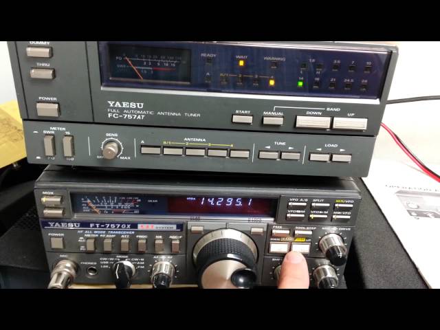 YAESU FC-757AT 全自動アンテナチューナー 八重洲 FC-757AT アンテナチューナー YAESU