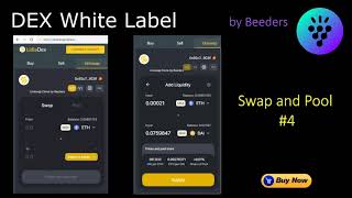 DEX White Label Decentralized Exchange by BEEDERS