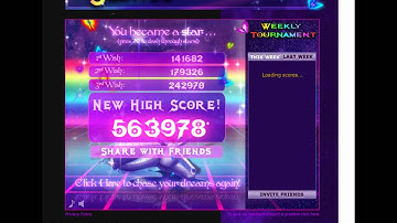Robot Unicorn Attack Best High score 563978