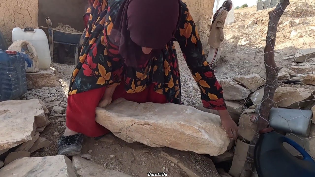 Nomadic Mother's Hard Work in Wheat Fields & Emotional Reunion with Sister Banafsha"
