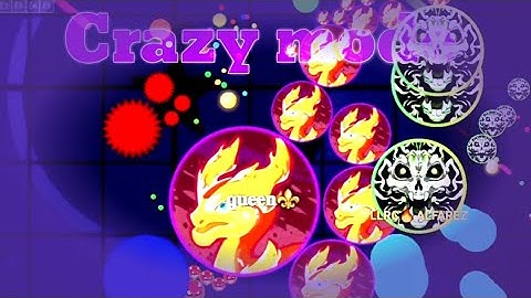 The Blob.io Crazy mod | Double split |trick split | best duo with friend ;)