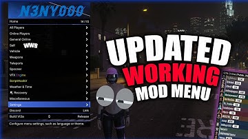 Nenyooo Mod Menu – Best FREE GTA 5 Mod Menu (Install + Setup Guide)