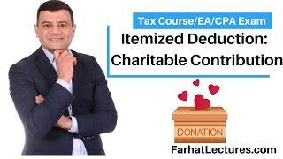 Itemized Deductions: Schedule A Charitable Contribution.