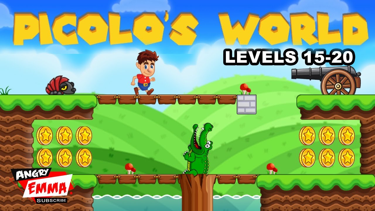 Picolo's World Super Adventure Levels 1520 + BOSS YouTube