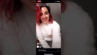 Cara Maria Sorbello Instagram Live 12/31/18