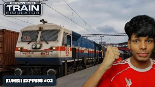 Heavy Traffic In Indian Railways || Train Simulator Classic || Kumbh Express || Part-2 screenshot 2