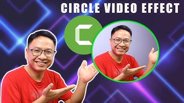 This is the easiest way to create Circle video in Camtasia 2023 ever!